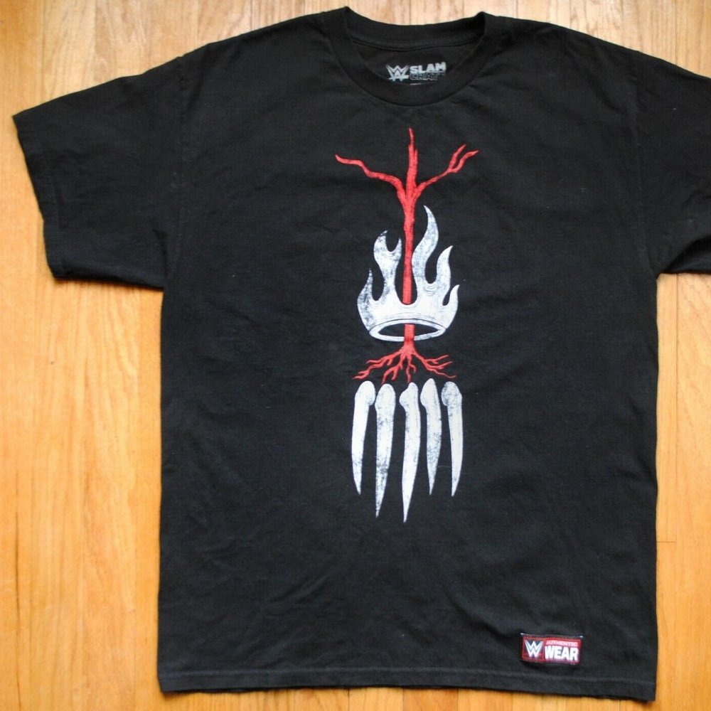 Finn Balor NXT WWE The Demon King Black T-Shirt Size M Medium Loot Slam Crate